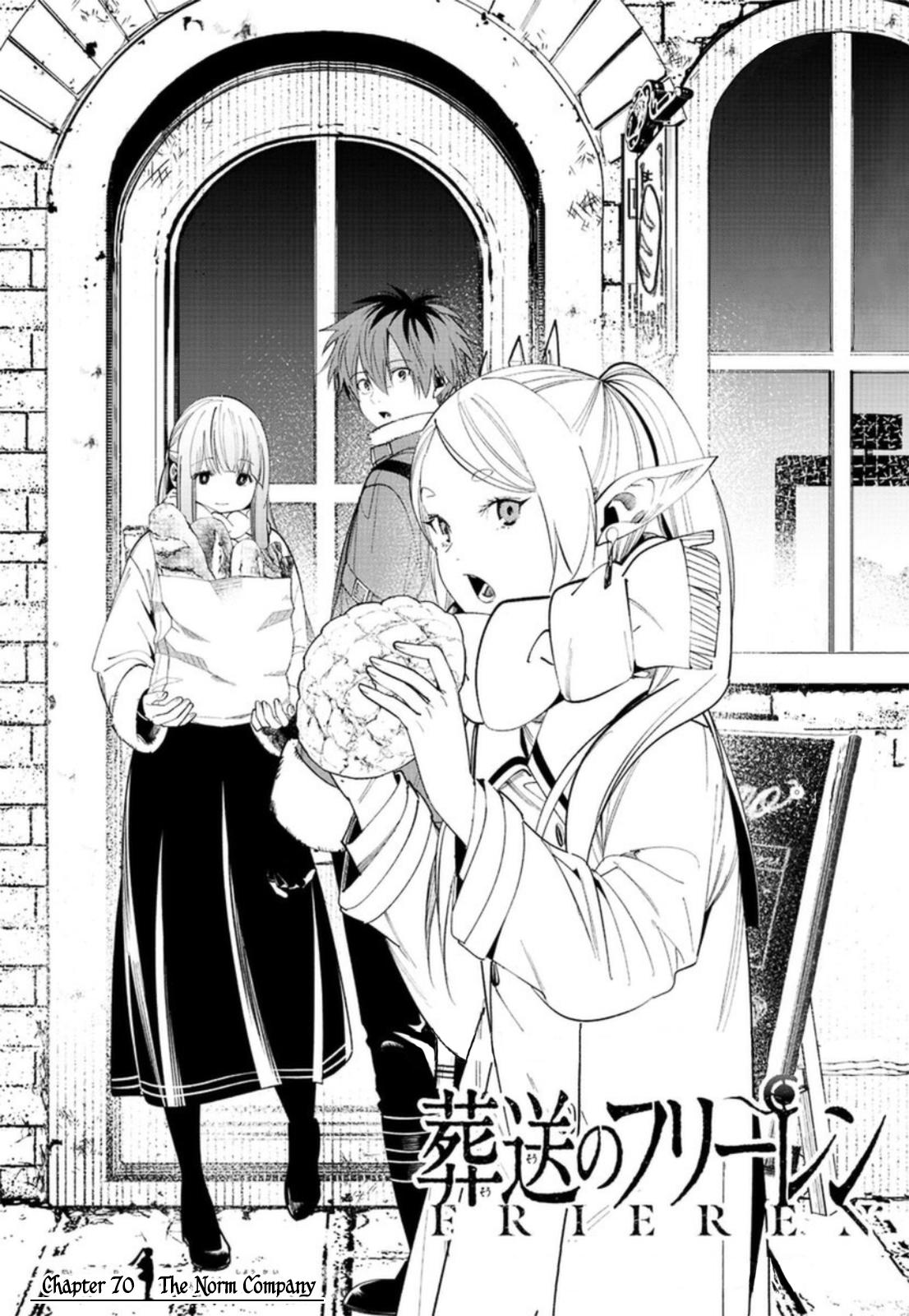 Sousou No Frieren Chapter 70: The Norm Company page 1 - Mangakakalot