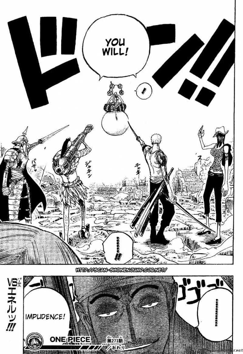 One Piece Chapter 273 : Quintet page 18 - Mangakakalot