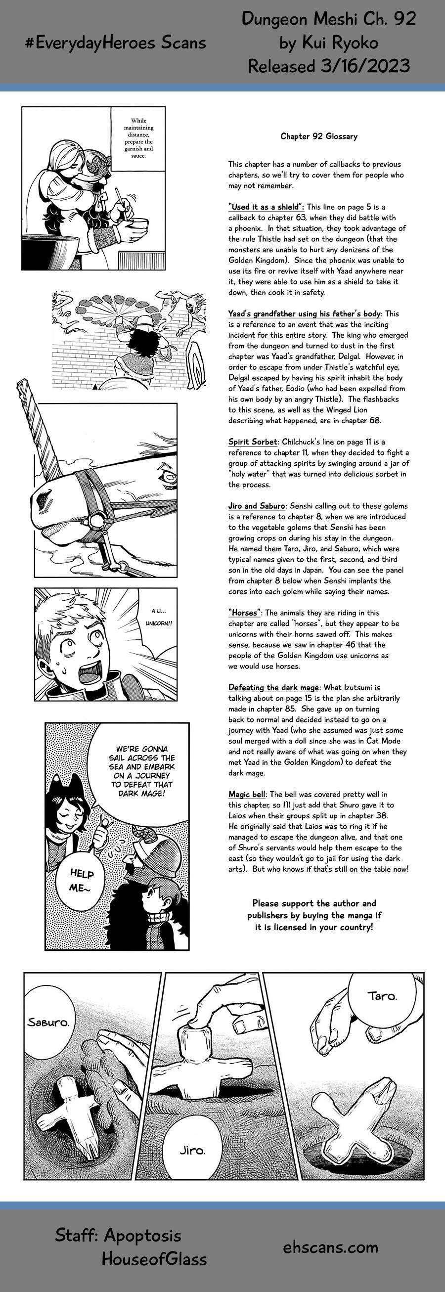 Dungeon Meshi Chapter 92 page 33 - Mangakakalot
