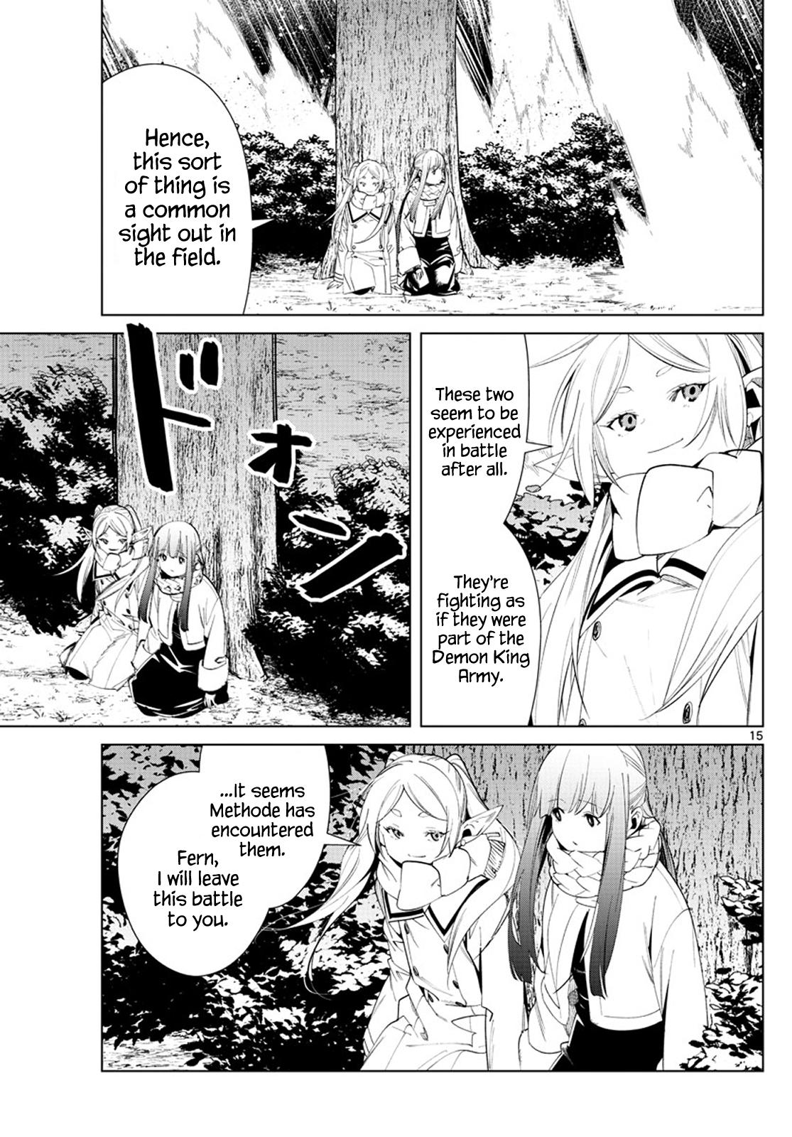 Sousou No Frieren Chapter 73: Encounter Battle page 15 - Mangakakalot
