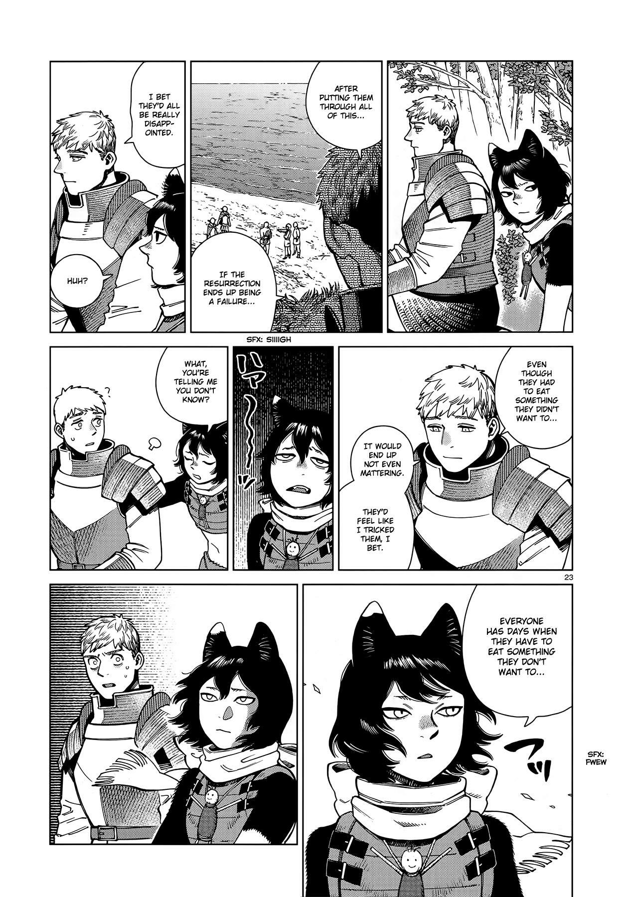 Dungeon Meshi Chapter 95: Falin Iii page 23 - Mangakakalot