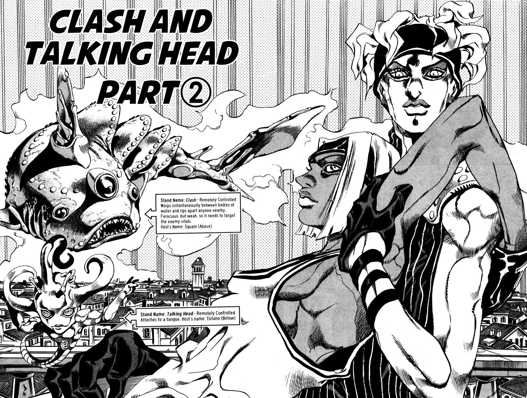 Jojo's Bizarre Adventure Vol.56 Chapter 526 : Clash And Taking Head - Part 2 page 3 - 