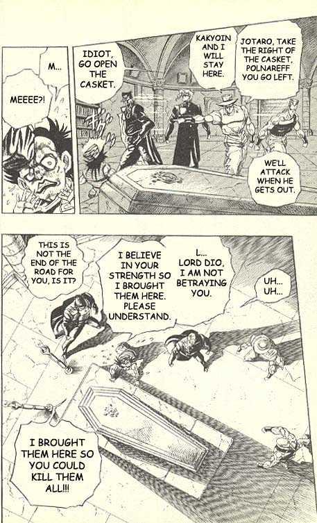 Jojo's Bizarre Adventure Vol.27 Chapter 249 : Dio's World Pt.3 page 12 - 