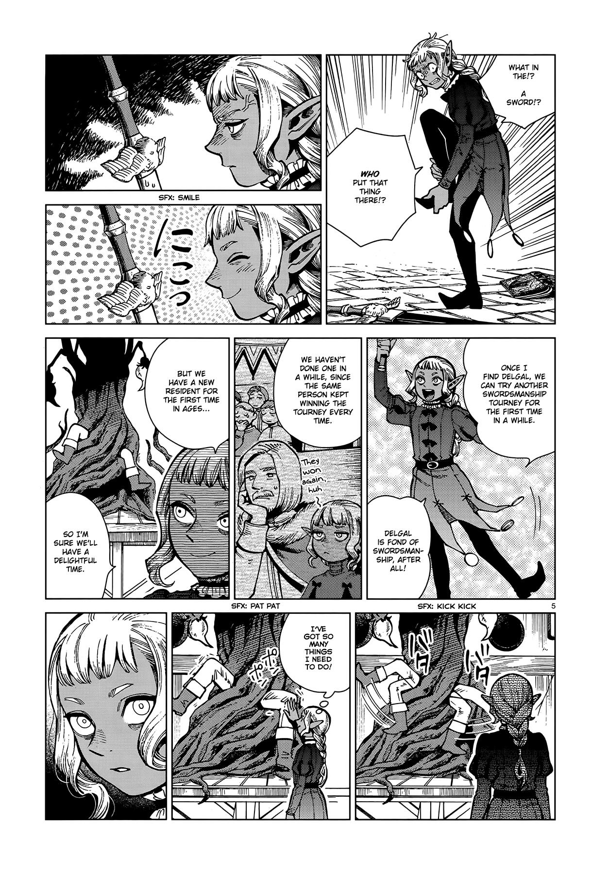 Dungeon Meshi Chapter 72: Thistle V page 5 - Mangakakalot