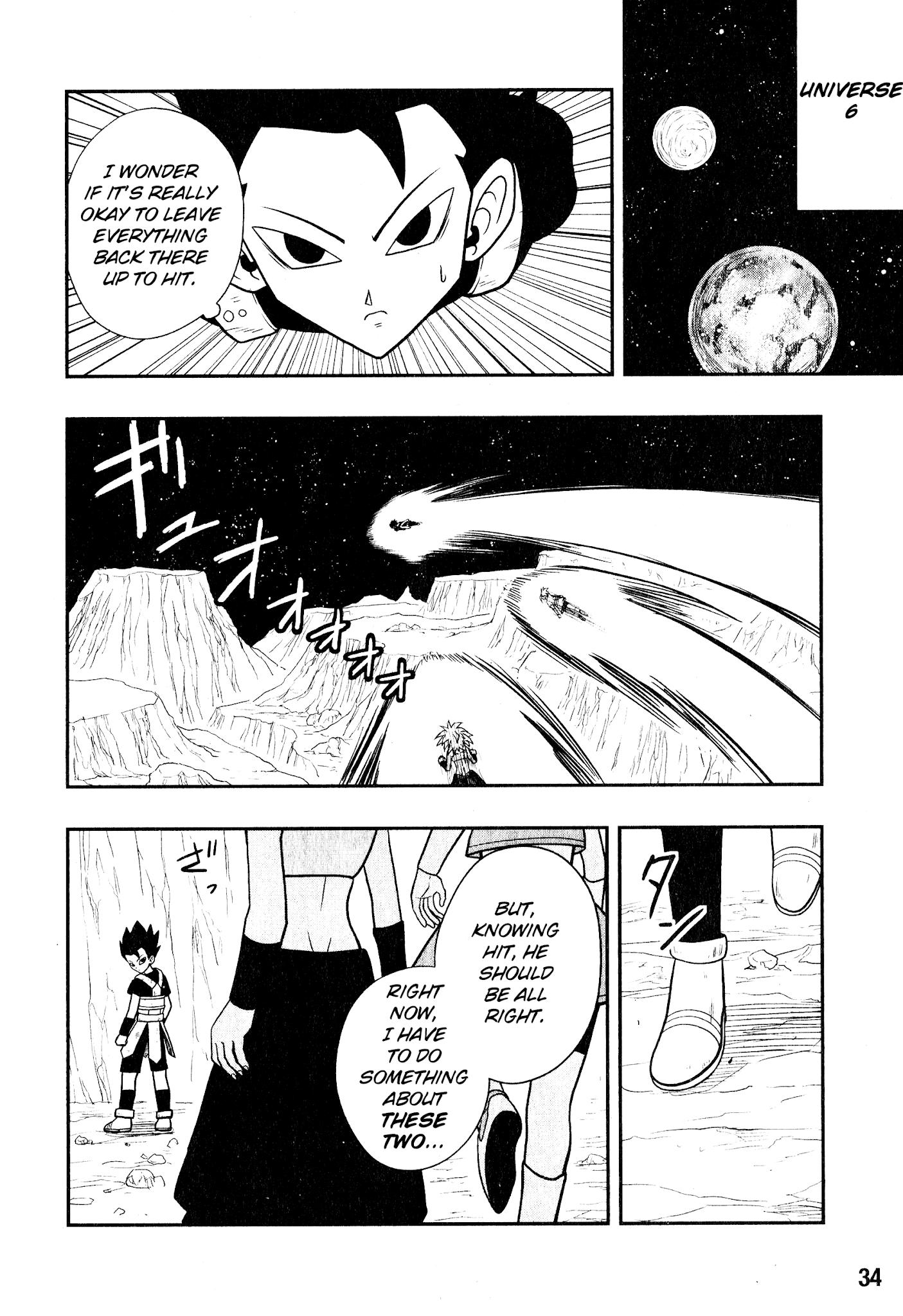 Super Dragon Ball Heroes manga - Universe Mission - Chapter 6 translation :  r/dbz