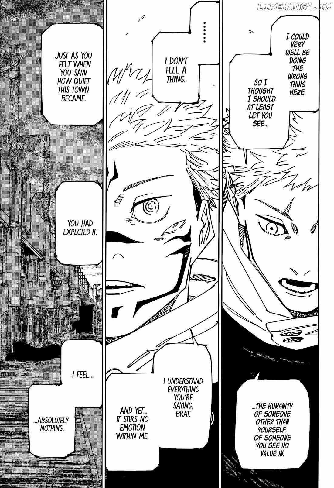 Jujutsu Kaisen Chapter 265 page 17 - Mangakakalot