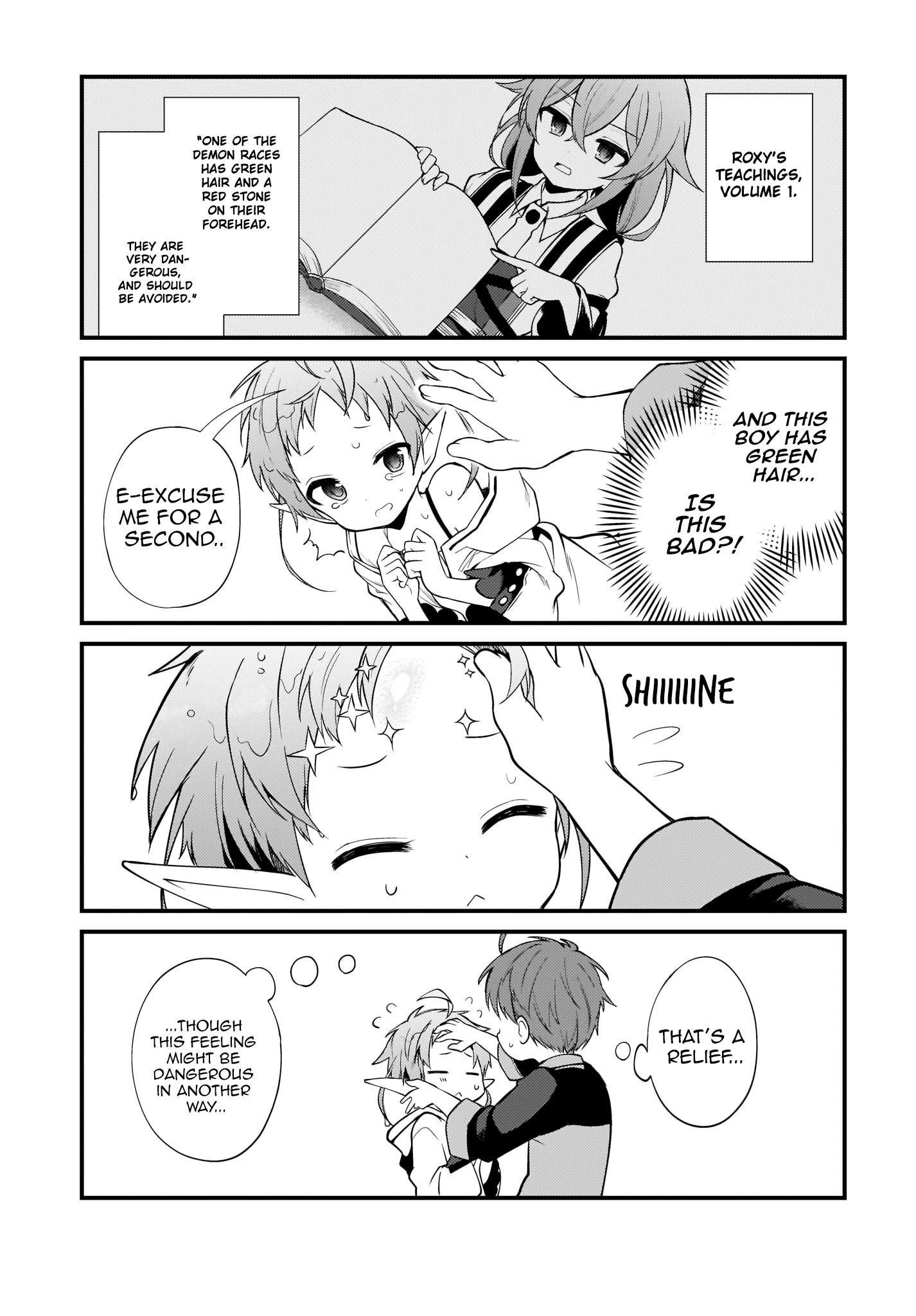 MUSHOKU TENSEI: EVEN IF IT'S A 4-KOMA, I'LL GET SERIOUS chapter-3 Page 5