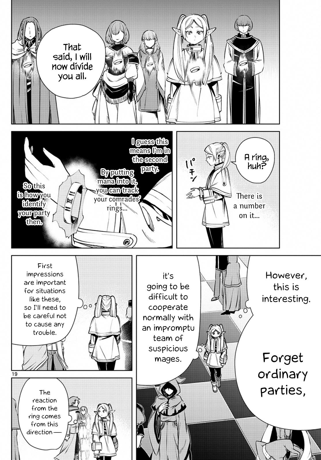 Sousou No Frieren Chapter 37: First Class Exam page 19 - Mangakakalot