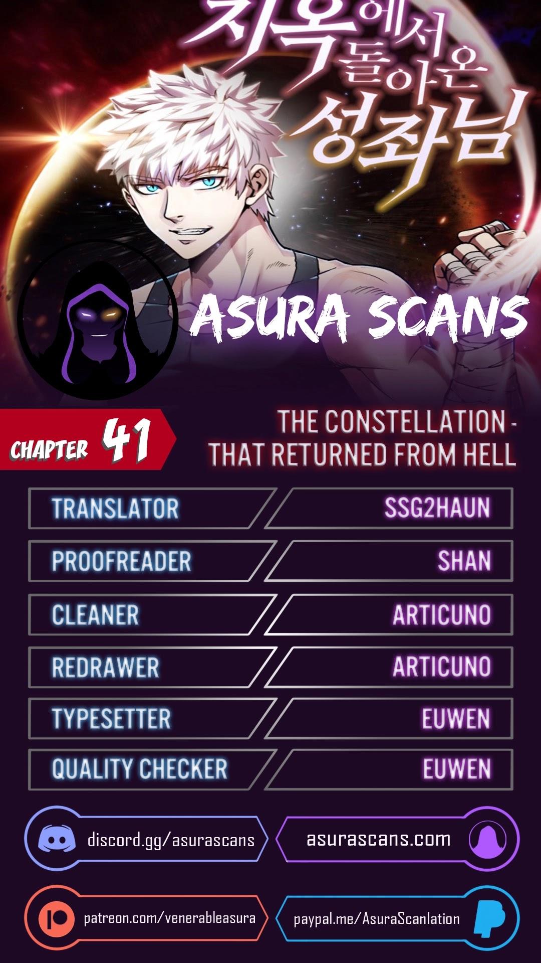 The Constellation That Returned From Hell Chapter 41 page 1 - Mangakakalots.com