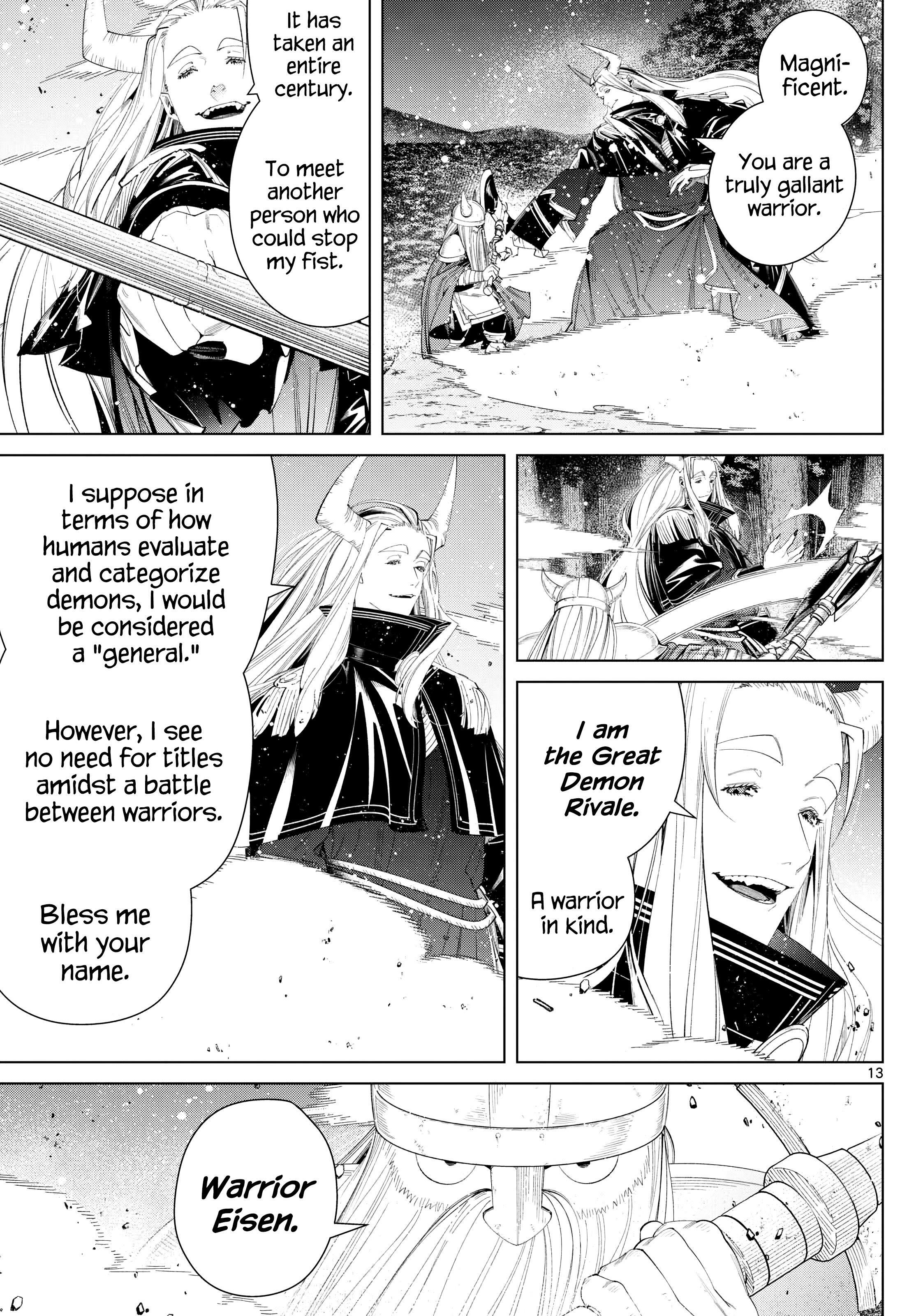 Sousou No Frieren Chapter 117: Miraculous Illusion page 13 - Mangakakalot