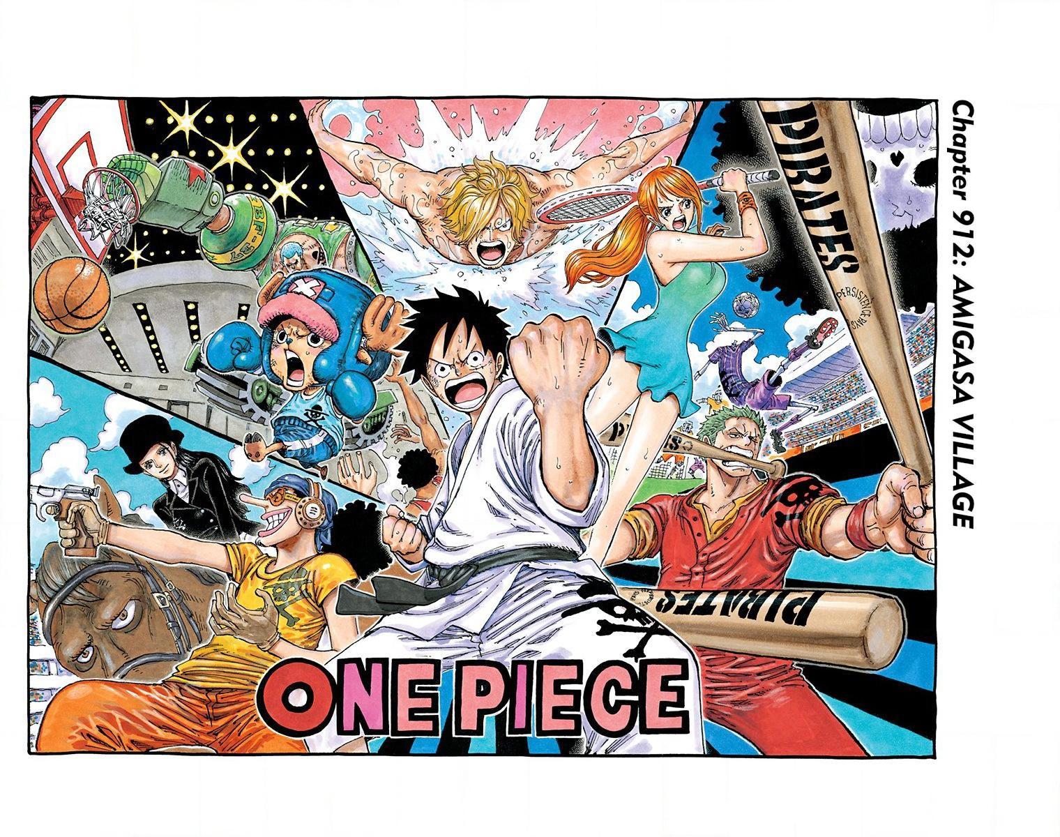 Read One Piece - Digital Colored Comics Vol.72 Chapter 720: The Imprisoned  Gladiators on Mangakakalot