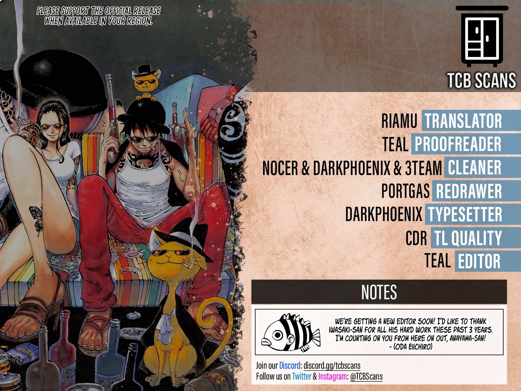 The New Emperor - One Piece Manga Chapter 1058 Fully Coloured