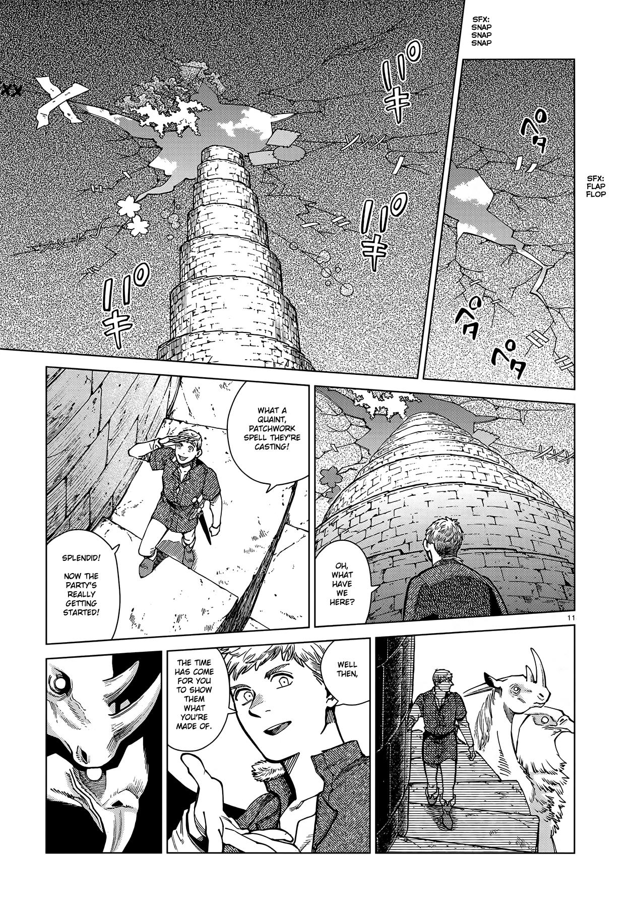 Dungeon Meshi Chapter 90: Winged Lion V page 10 - Mangakakalot