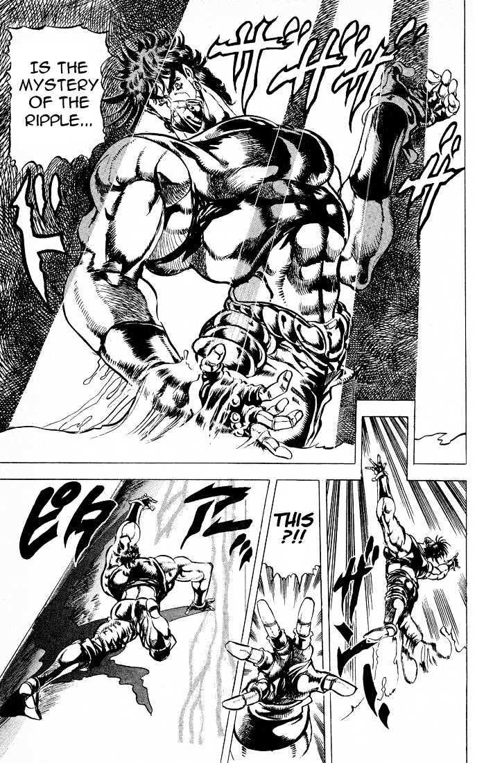 Jojo's Bizarre Adventure Vol.8 Chapter 73 : Concentrated Ripple Power page 14 - 