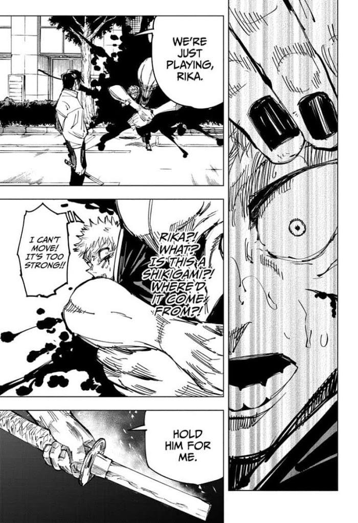 Jujutsu Kaisen Chapter 141: The Front Of The Back page 13 - Mangakakalot