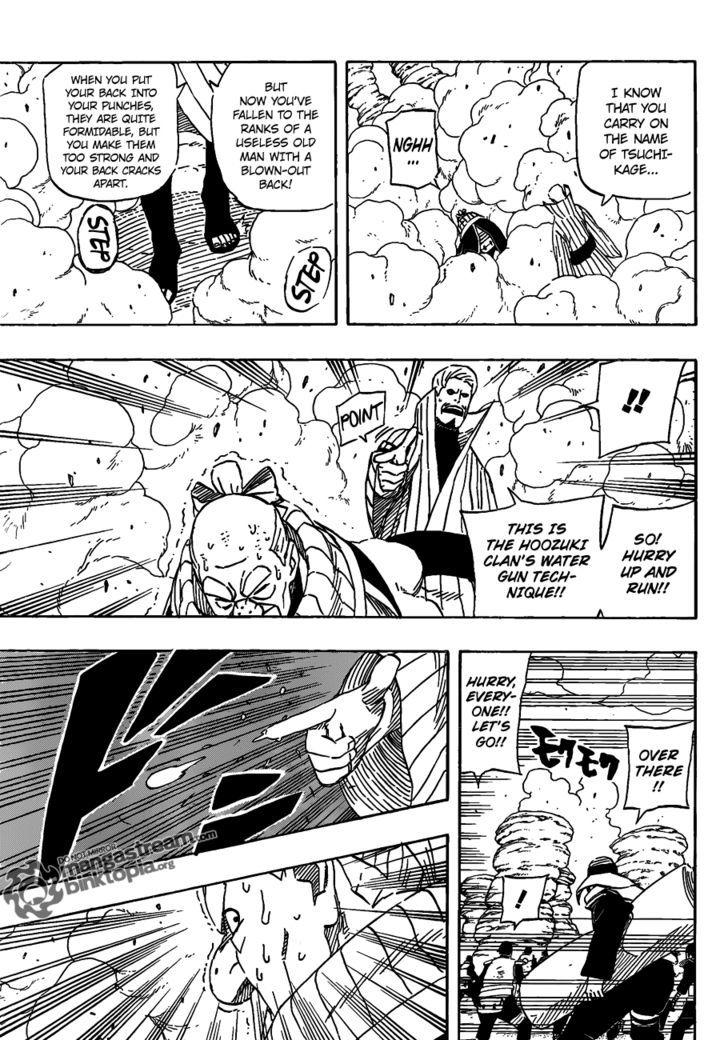 Vol.59 Chapter 556 – Gaara vs. the Mizukage!! | 9 page