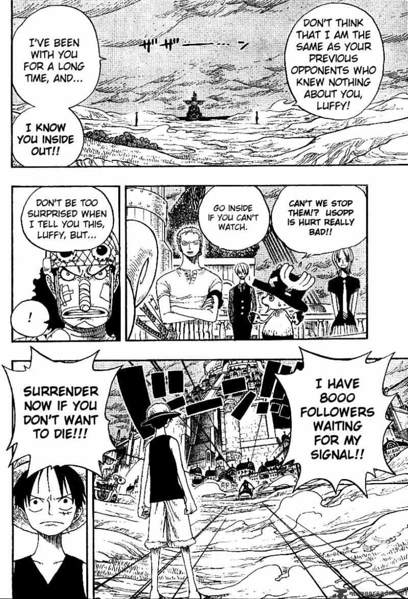 One Piece Chapter 332 : Luffy Vs Usopp page 9 - Mangakakalot