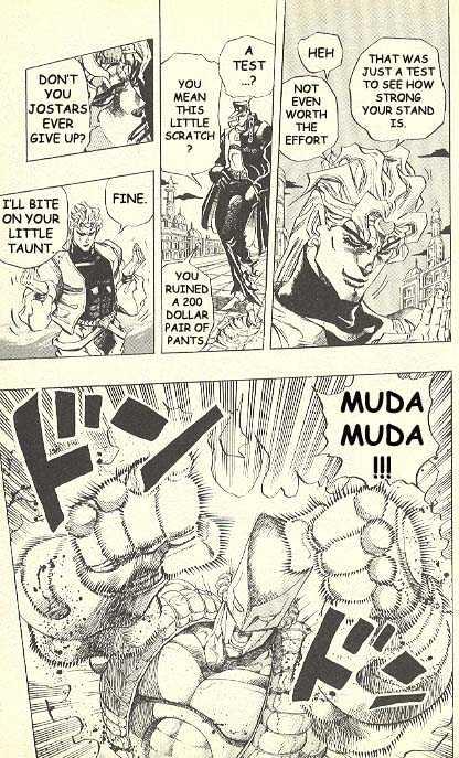 Jojo's Bizarre Adventure Vol.27 Chapter 256 : Dio's World Pt.10 page 9 - 