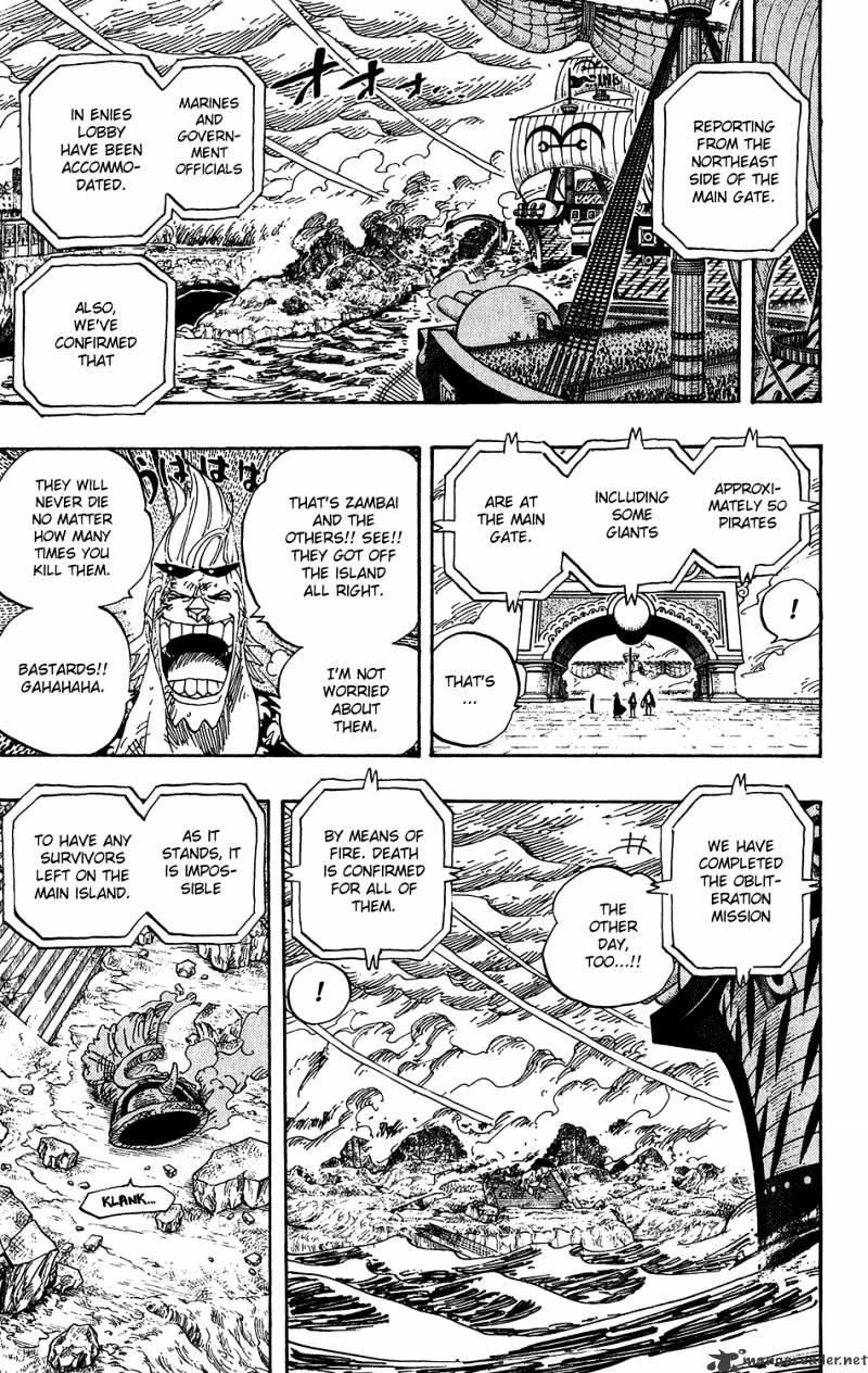 One Piece Chapter 425 : The Bridge Of Struggle page 5 - Mangakakalot