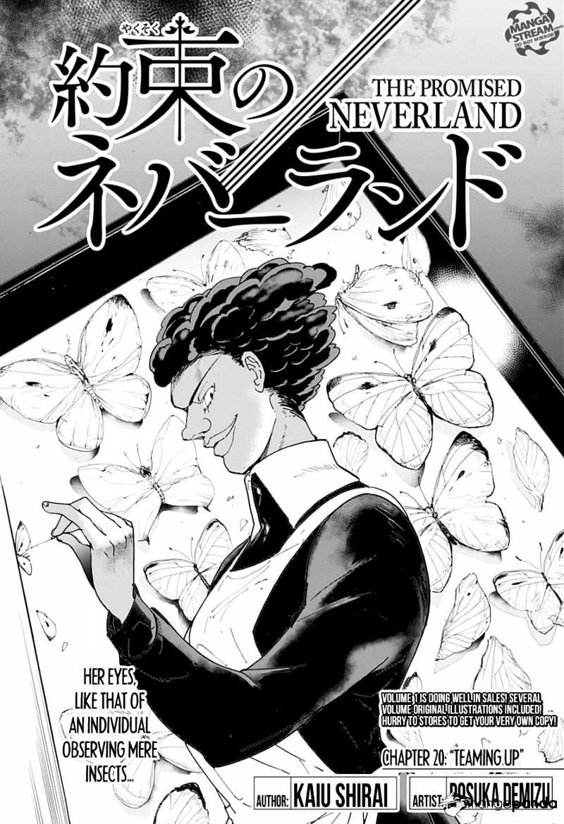 The Promised Neverland Manga Volume 20