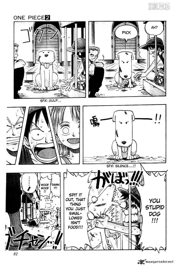 One Piece Chapter 12 : The Dog page 9 - Mangakakalot
