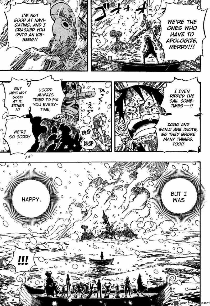 One Piece Chapter 430 : The Light Falling Snow Of Reminiscence page 17 - Mangakakalot