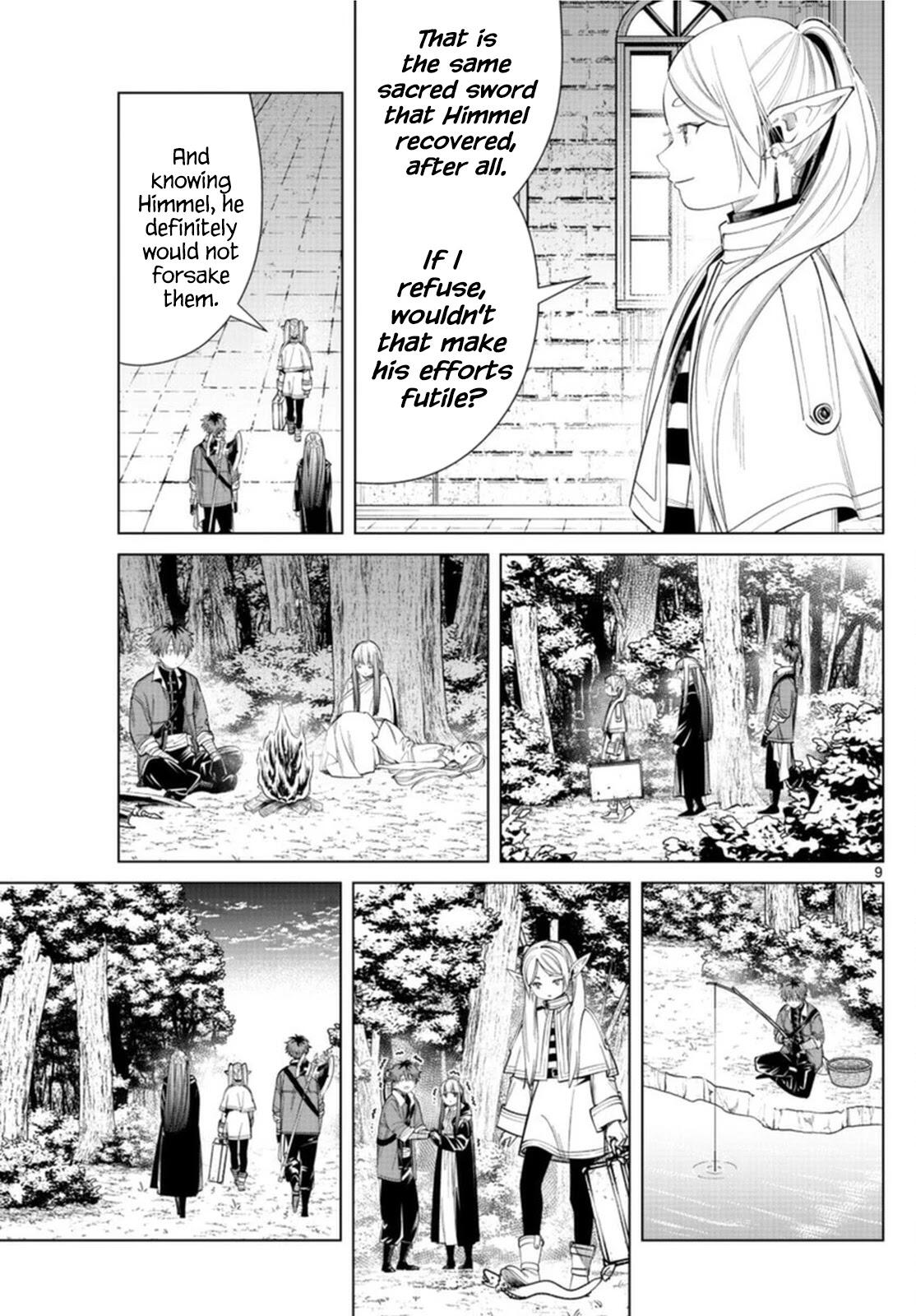 Sousou No Frieren Chapter 64: Sword Demon page 9 - Mangakakalot
