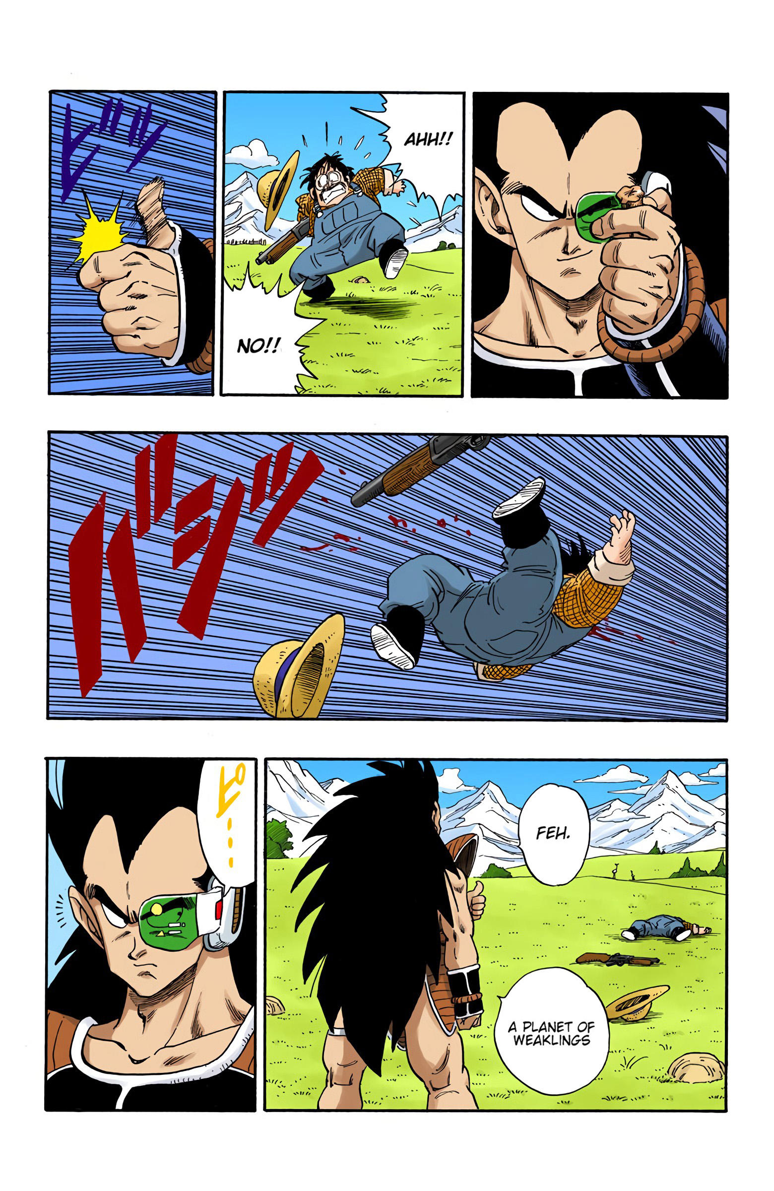 Dragon Ball - Full Color Edition Vol.17 Chapter 195: The Mysterious Warrior From Space page 8 - Mangakakalot