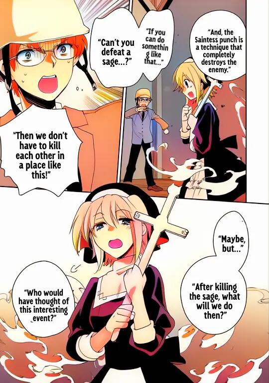 THE OTHER WORLD DOESN'T STAND A CHANCE AGAINST THE POWER OF INSTANT DEATH. chapter-52 Page 19