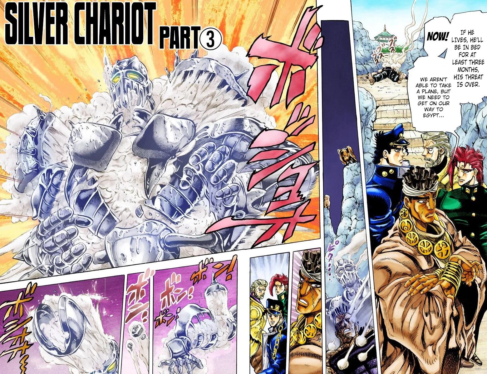 читать мангу stardust crusaders в цвете фото 9