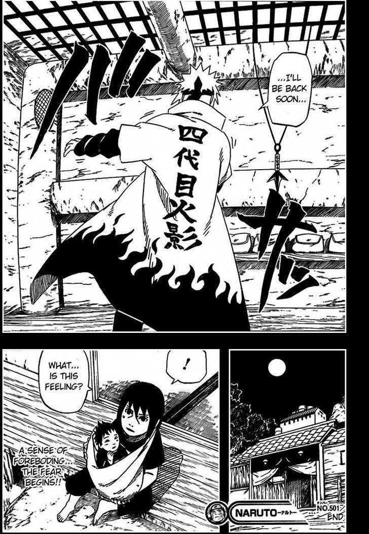 Vol.53 Chapter 501 – The Nine- Tails Attack!! | 16 page