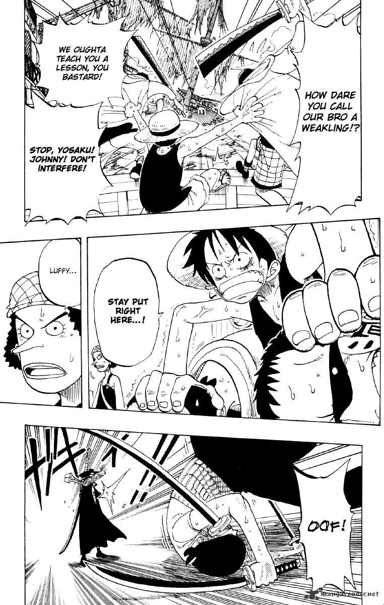 One Piece Chapter 51 : Roanoa Zoro Falls Into The Deep Ocean page 11 - Mangakakalot