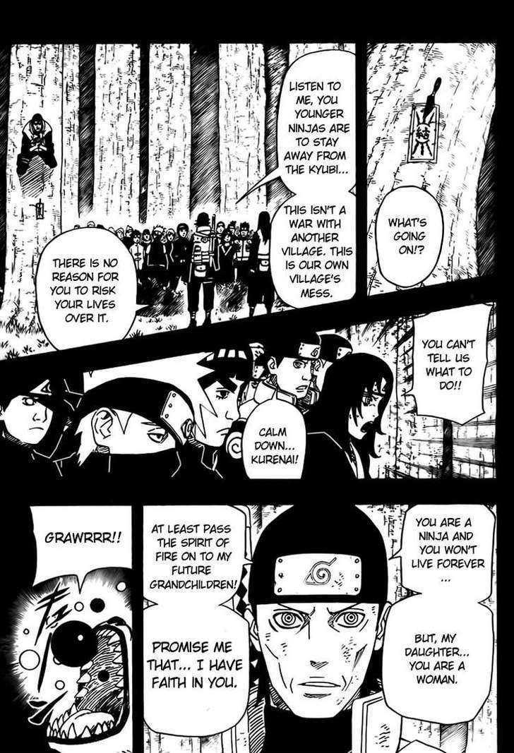 Vol.53 Chapter 503 – Minato’s Dead Demon Consuming Seal!! | 9 page