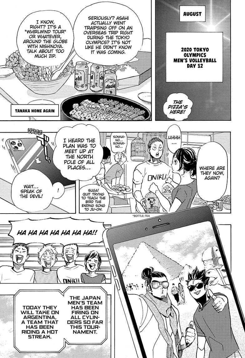 Haikyuu!! Chapter 402 page 10 - Mangakakalot