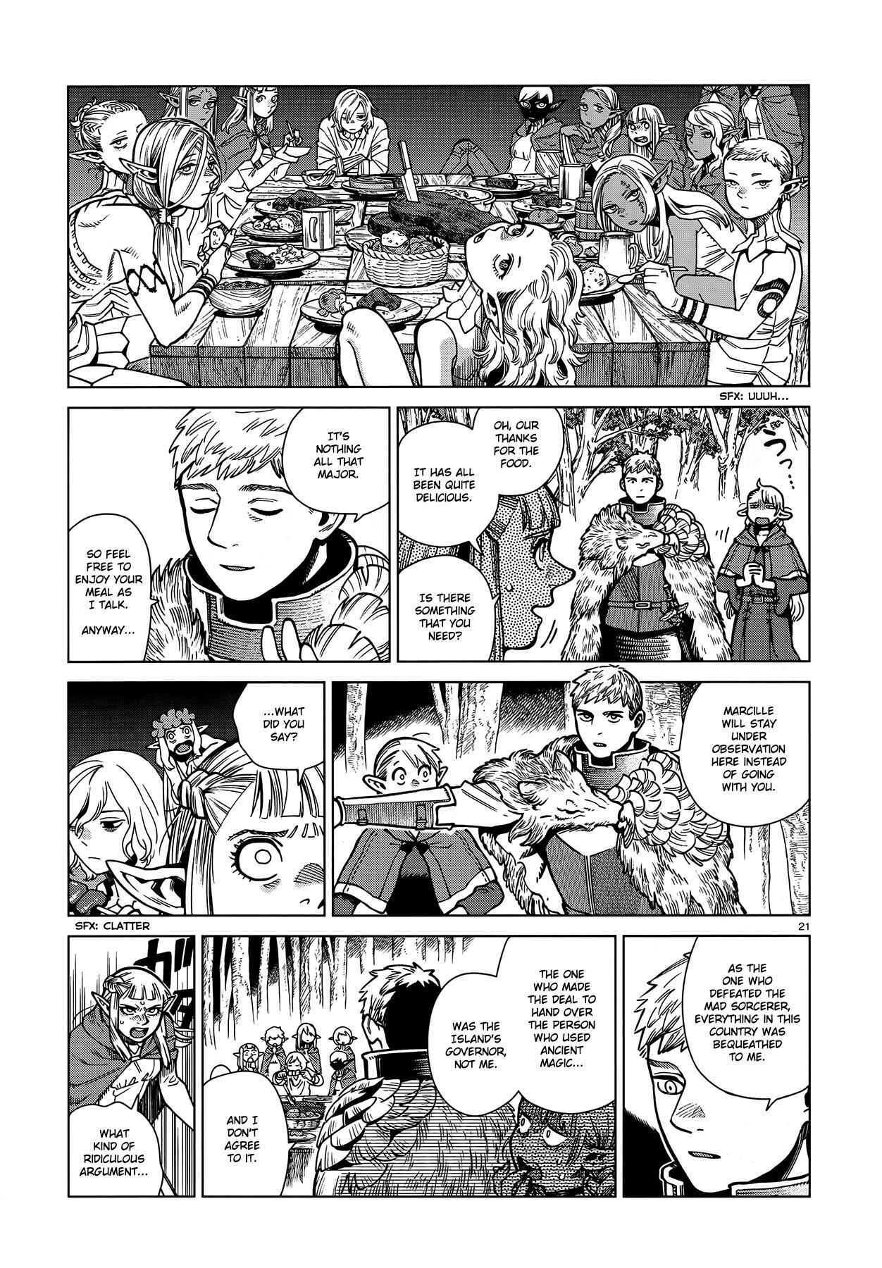 Dungeon Meshi Chapter 96: Falin Iv page 21 - Mangakakalot
