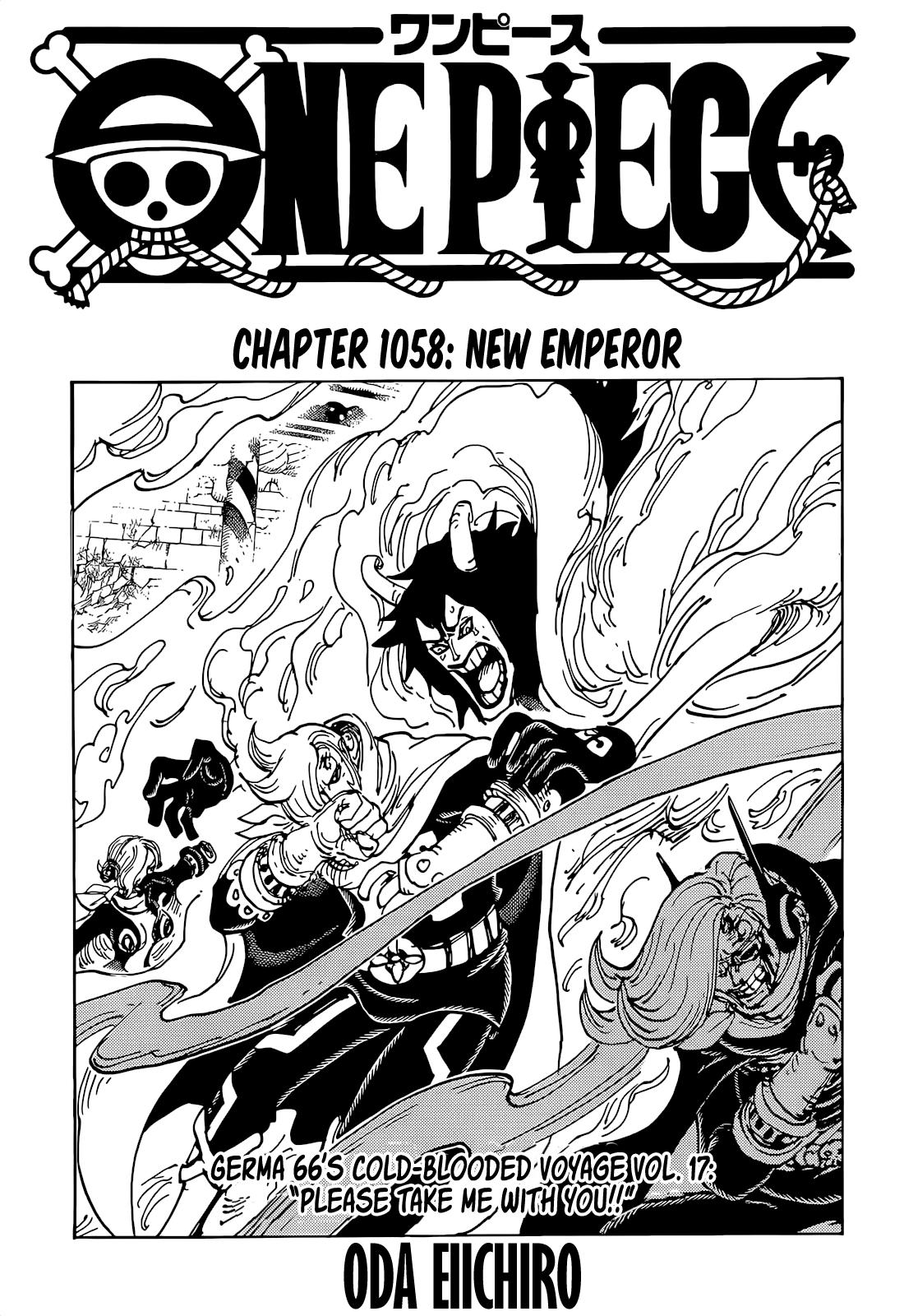 Read One Piece Chapter 1058 On Mangakakalot