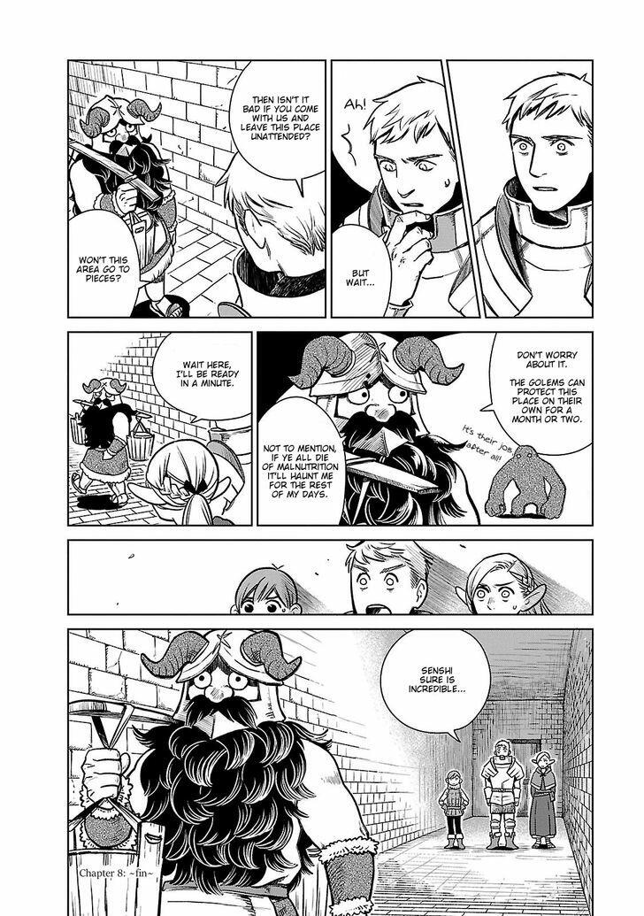 Dungeon Meshi Chapter 8 : Simmered Cabbage page 28 - Mangakakalot