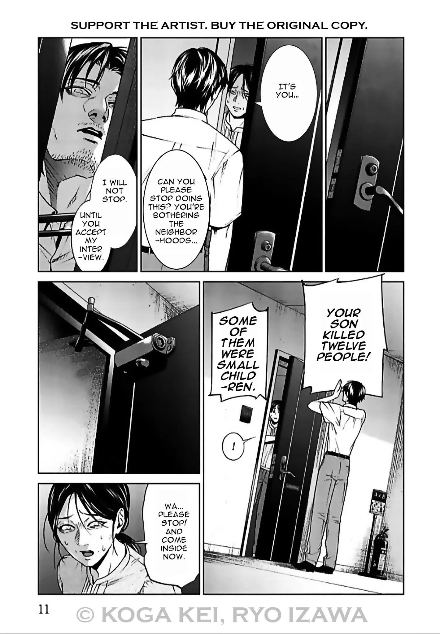 Brutal: Satsujin Kansatsukan No Kokuhaku Chapter 5: Episode 5: Self-Righteous Journalist page 12 - Mangakakalot