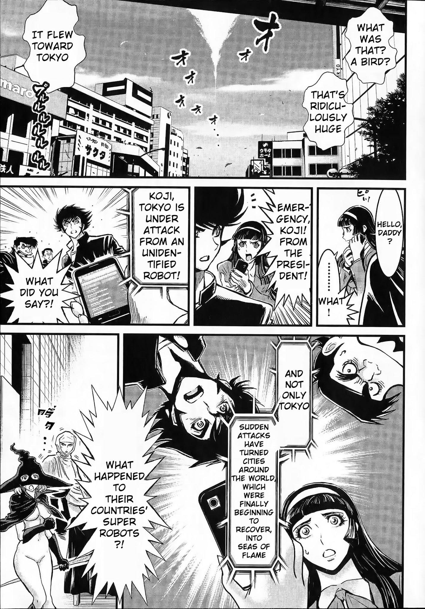 Shin Mazinger Zero Vs Ankoku Daishougun Chapter 2  