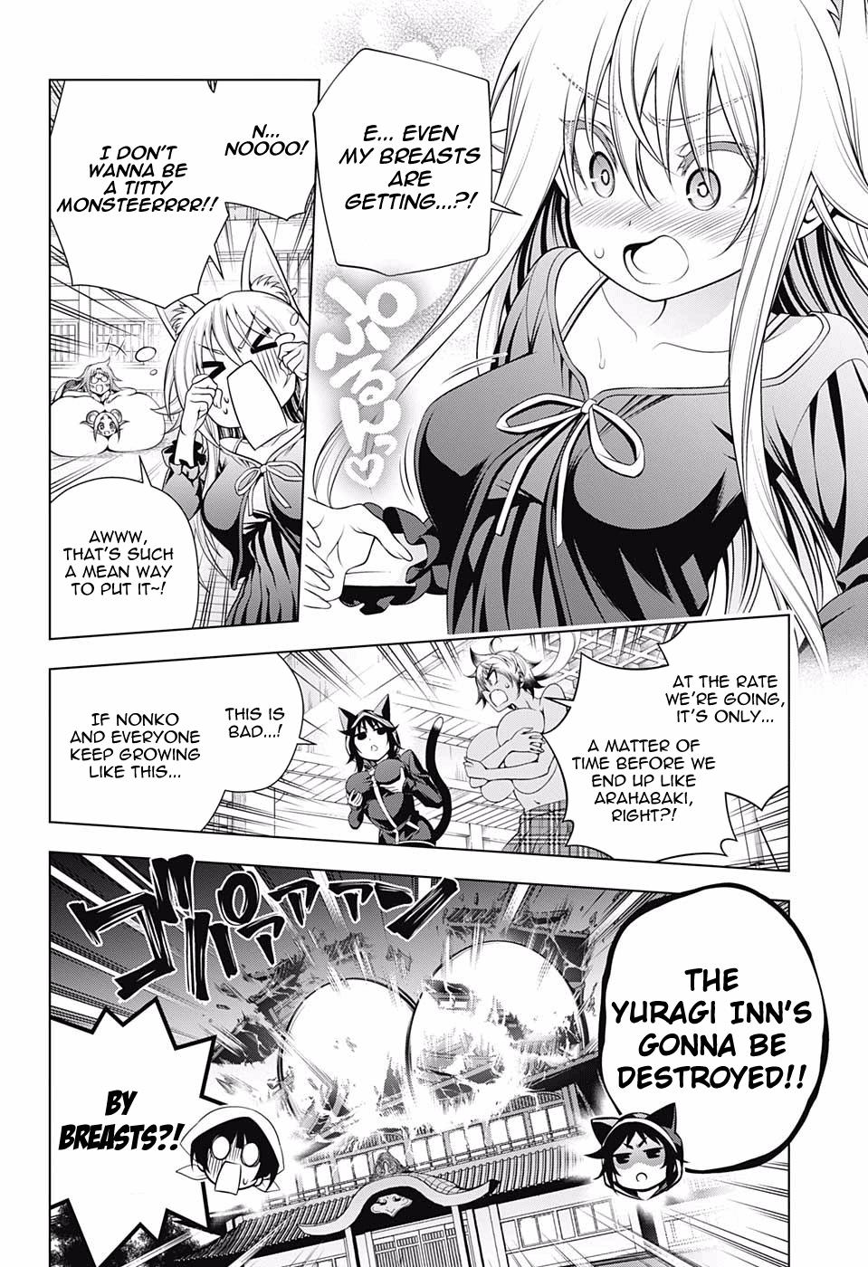 Read Yuragi-Sou No Yuuna-San Vol.17 Chapter 150: The Yuragi Inn In Big Boob  Panic?! on Mangakakalot