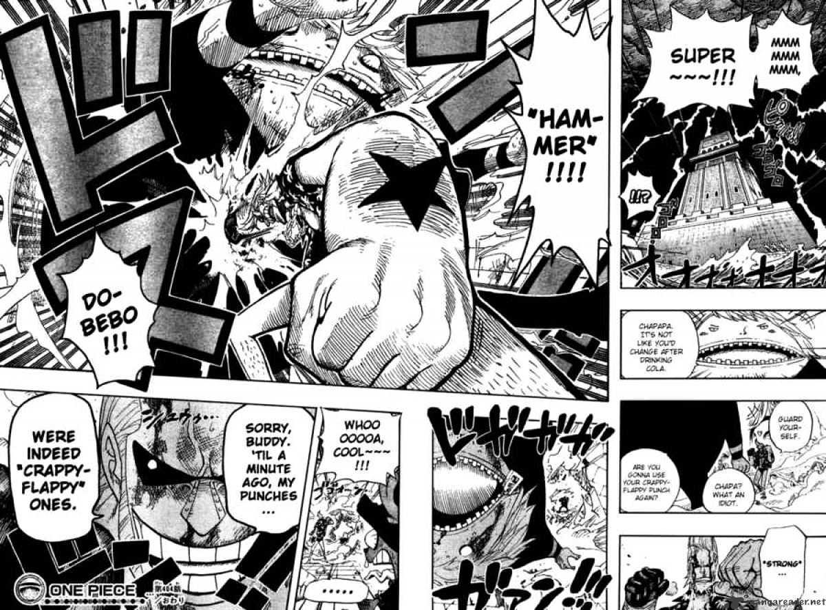 One Piece Chapter 404 : Franky Vs Fukurou page 18 - Mangakakalot
