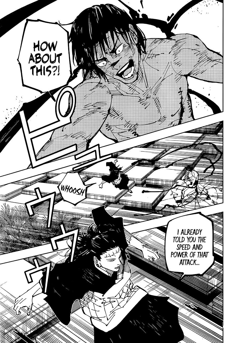 Jujutsu Kaisen Chapter 204: Blood And Oil ③ page 15 - Mangakakalot