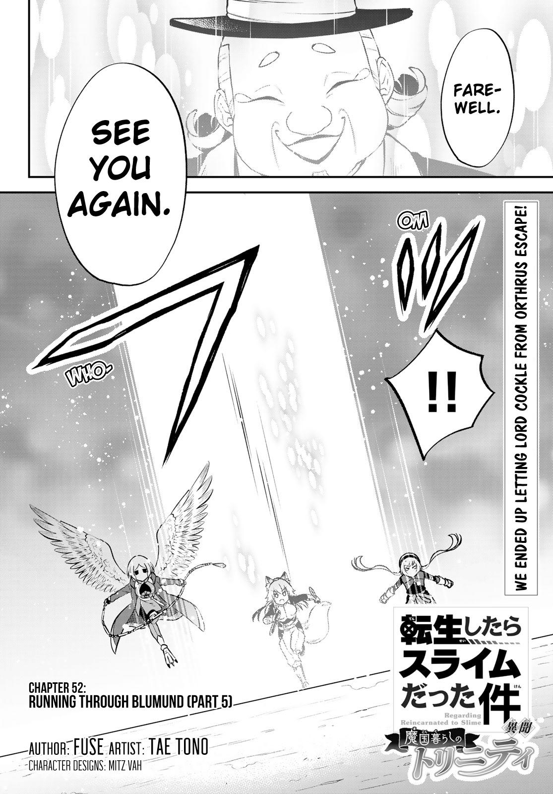 Read Tensei Shitara Slime Datta Ken Ibun ~Makoku Gurashi No Trinity~ Vol.1  Chapter 3: An Unexpected Visitor! A Rival Appears!? on Mangakakalot