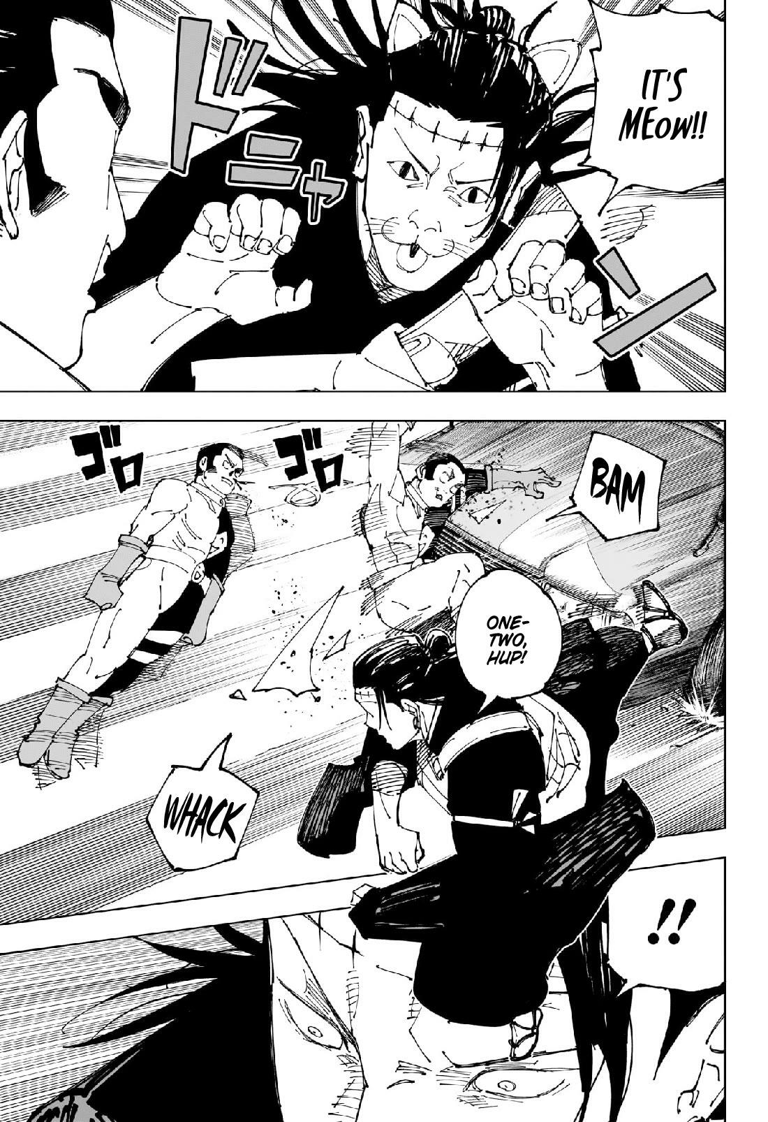 Jujutsu Kaisen Chapter 242: Idiot Survivor!! ~Soar Ever Higher~ page 13 - Mangakakalot