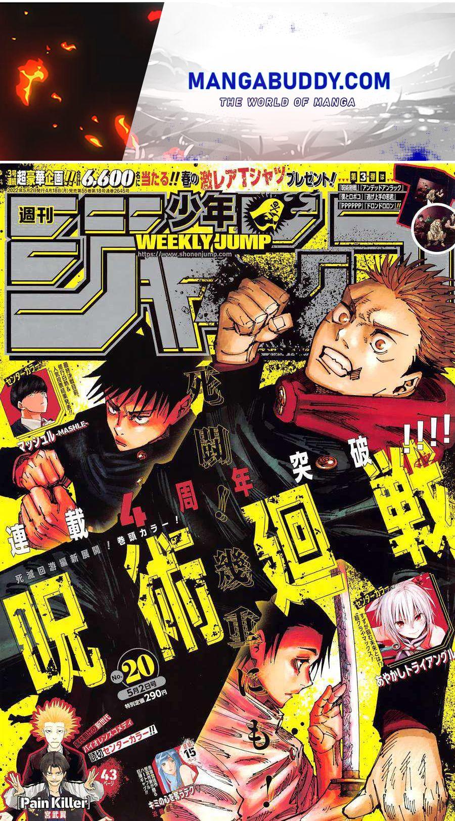 Jujutsu Kaisen Chapter 181 page 1 - kaisenjujutsu.com