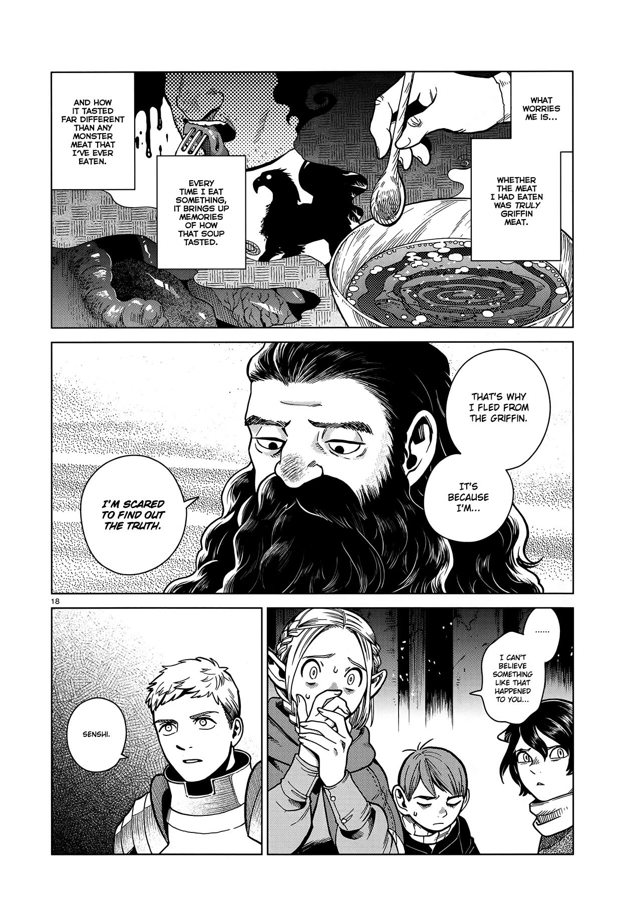 Dungeon Meshi Chapter 49: Griffin Soup page 18 - Mangakakalot