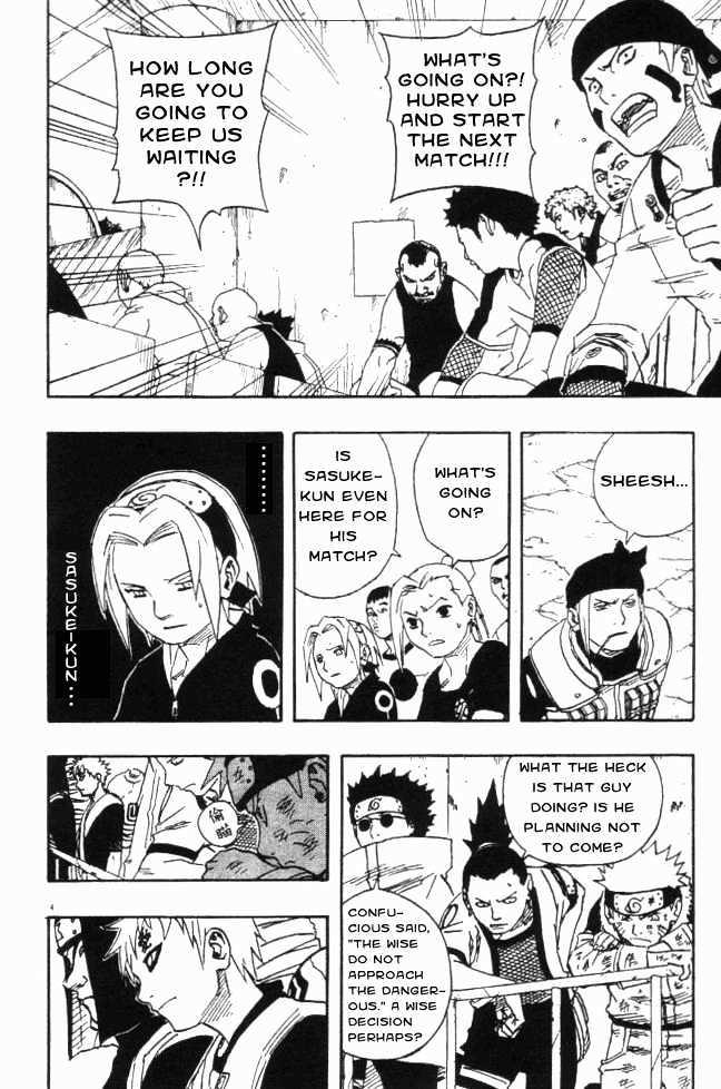 Vol.12 Chapter 106 – Sasuke Disqualified…?! | 4 page