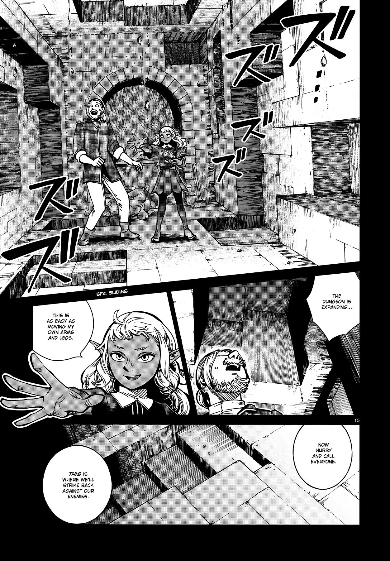 Dungeon Meshi Chapter 68: Thistle page 15 - Mangakakalot