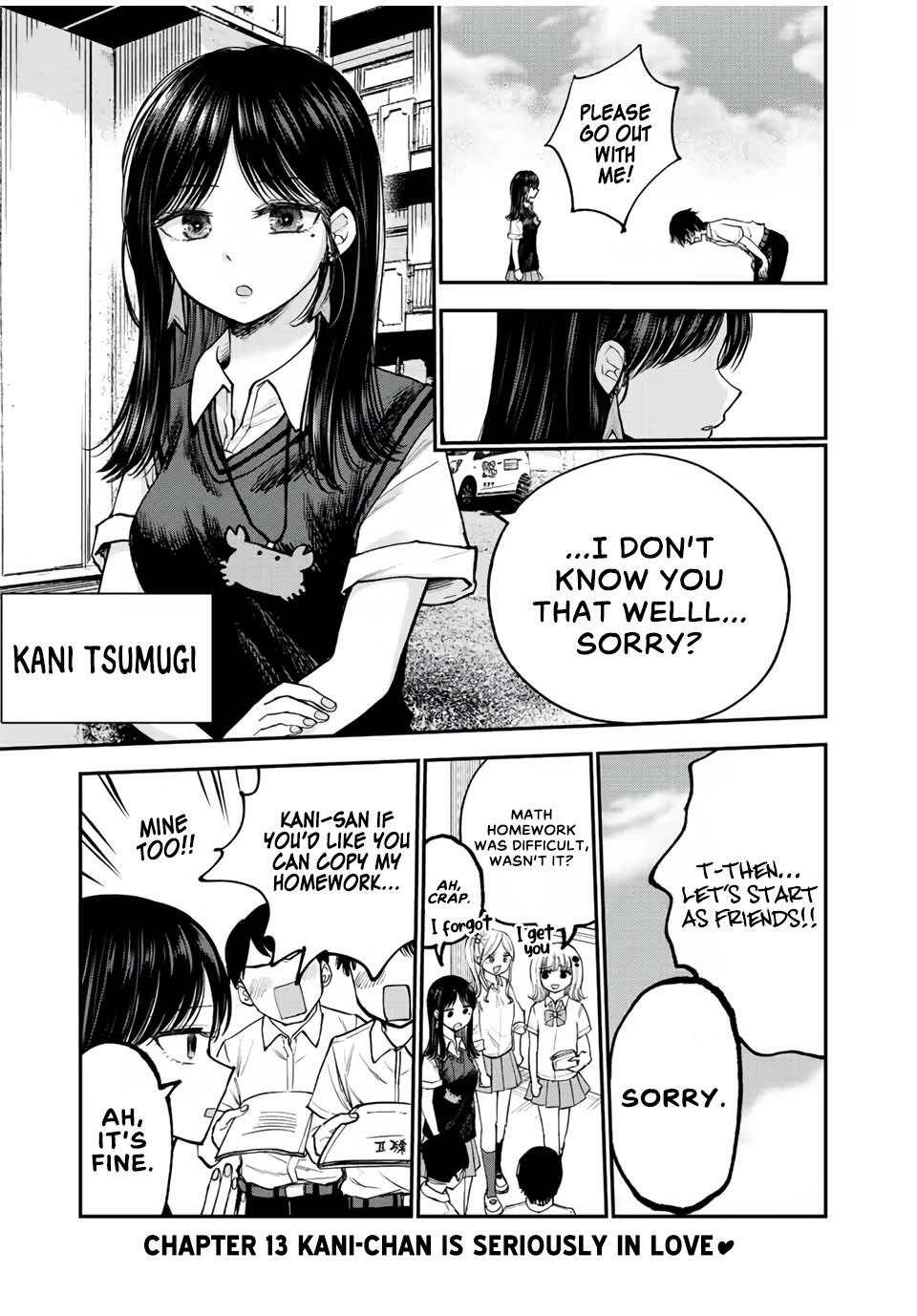 Read Occhoko Doji Onee-San Chapter 13: Kani-Chan Is Seriously In 