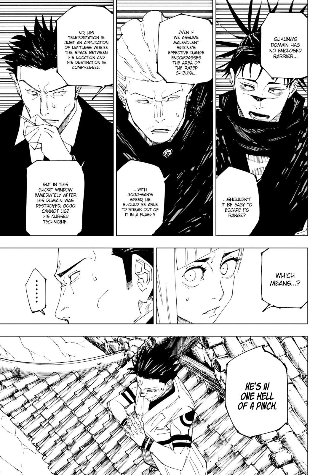 Jujutsu Kaisen Chapter 226: The Decisive Battle In The Uninhabited, Demon-Infested Shinjuku ④ page 4 - Mangakakalot